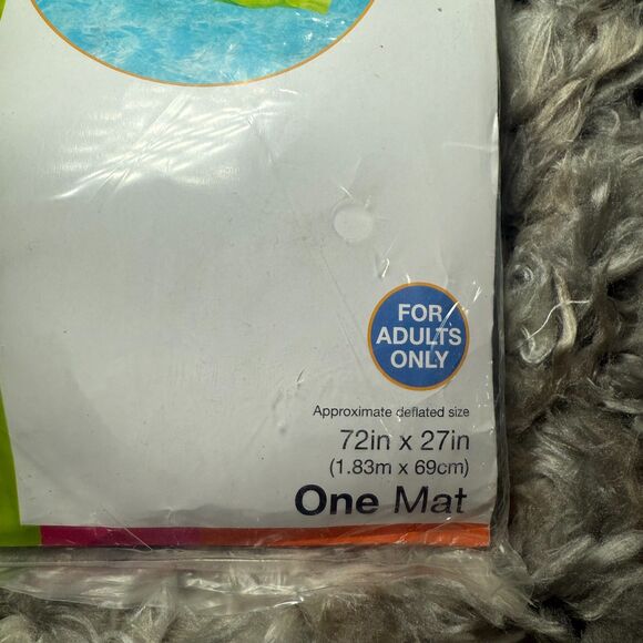 INTEX Economat 72”x27” Inflatable Adult Float Mat Green #59703EP‎ NEW SEALED - Picture 4 of 6